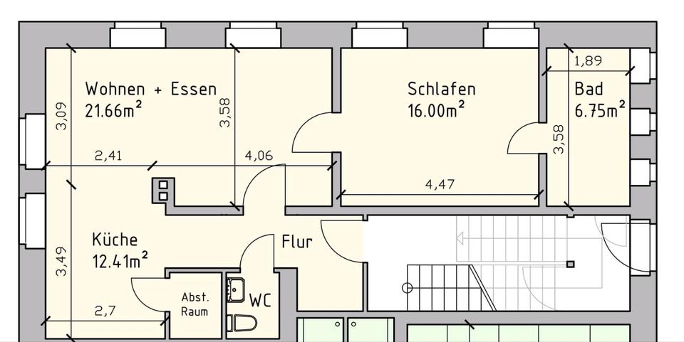 2 Zimmer Wohnung in Wissingen Bissendorf 2 zimmer