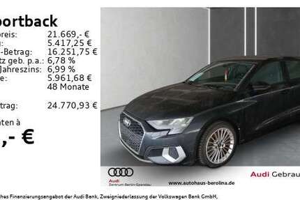 Audi A3 53.992 km 21.669 &euro; Berlin 13581
