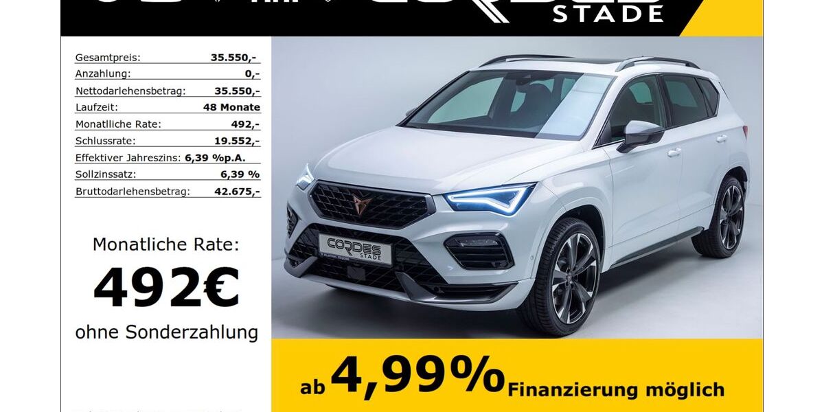 Cupra Ateca 30.865 km 34.245 &euro; Stade 21680