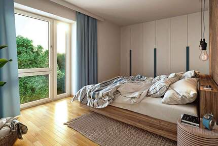 Ideal für Singles oder Paare: 2 Zimmer mit Stil und Sonnenbalkon. 2 zimmer