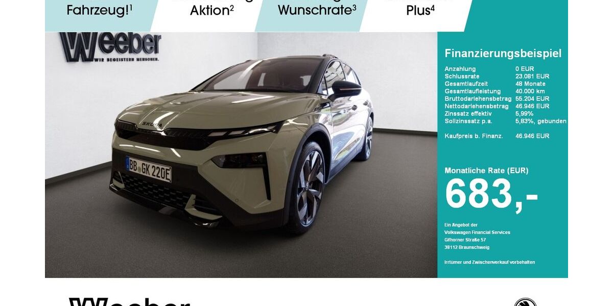 Skoda Elroq 17.000 km 46.346 &euro; Herrenberg 71083
