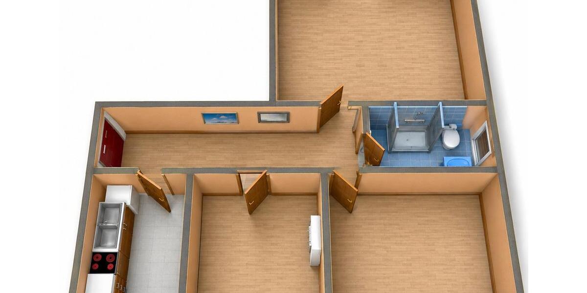Etagenwohnung Wangerland - 3 Zimmer, 63 m&sup2;, 94.122&euro; | Angebot:27278397