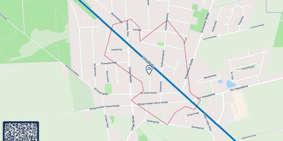 Etagenwohnung Celle Groß Hehlen - 4 Zimmer, 106 m&sup2;, 319.000&euro; | Angebot:25701874