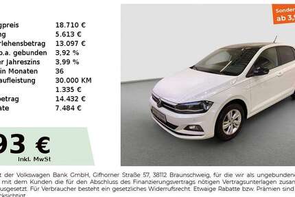 VW Polo 45.933 km 18.710 &euro; Fürth 90763