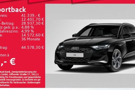 Audi A3 4.924 km 41.339 &euro; Eching 85386