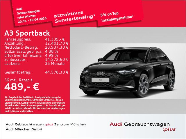 Audi A3 4.924 km 41.339 &euro; Eching 85386