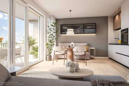 Wohnung Kirchheim b. München - 1 Zimmer, 35 m&sup2;, 348.000&euro; | Angebot:24813210