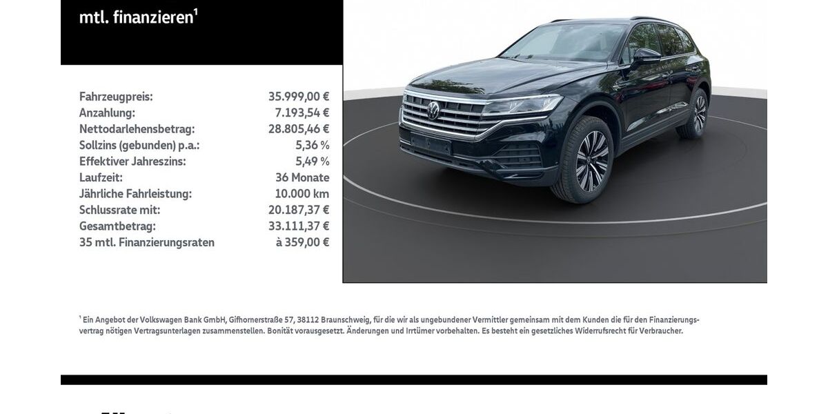 VW Touareg 182.595 km 35.999 &euro; Leinefelde-Worbis/DE 37327