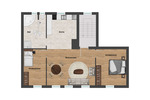 Dachgeschoßwohnung Bad Lippspringe - 3 Zimmer, 76 m&sup2;, 646&euro; | Angebot:26335934