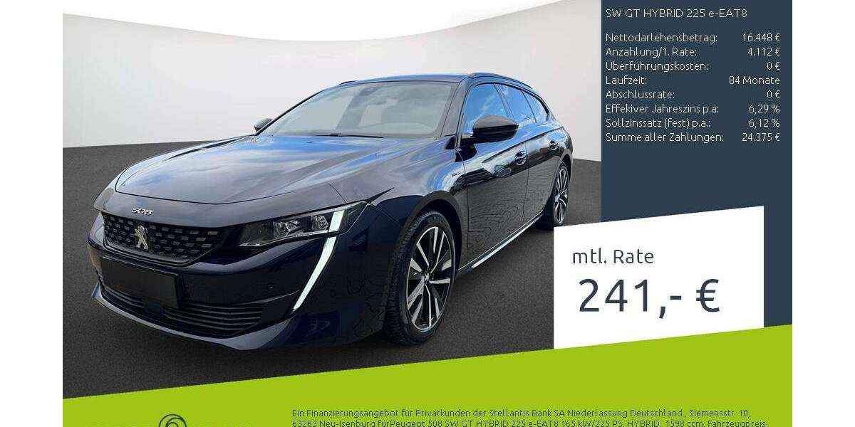 Peugeot 508 106.375 km 20.560 &euro; Dülmen 48249