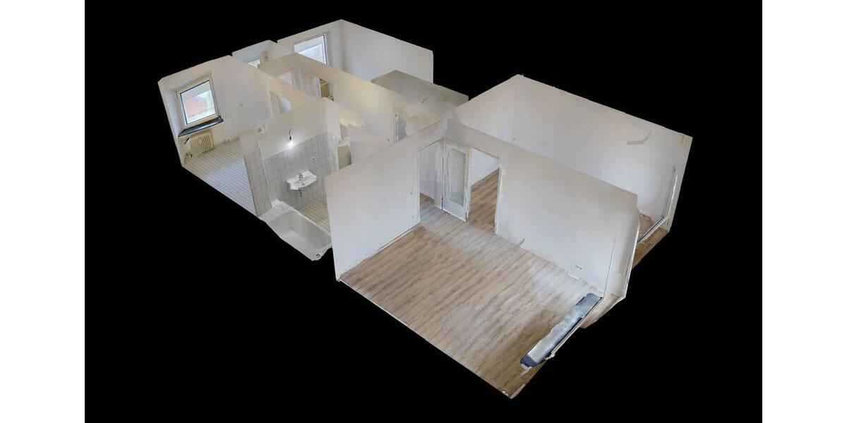 Helles Zuhause mit Balkon – frisch sanierte 3-Zimmer-Wohnung 3 zimmer