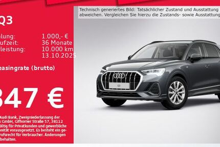 Audi Q3 5.100 km 39.972 € Eching 85386