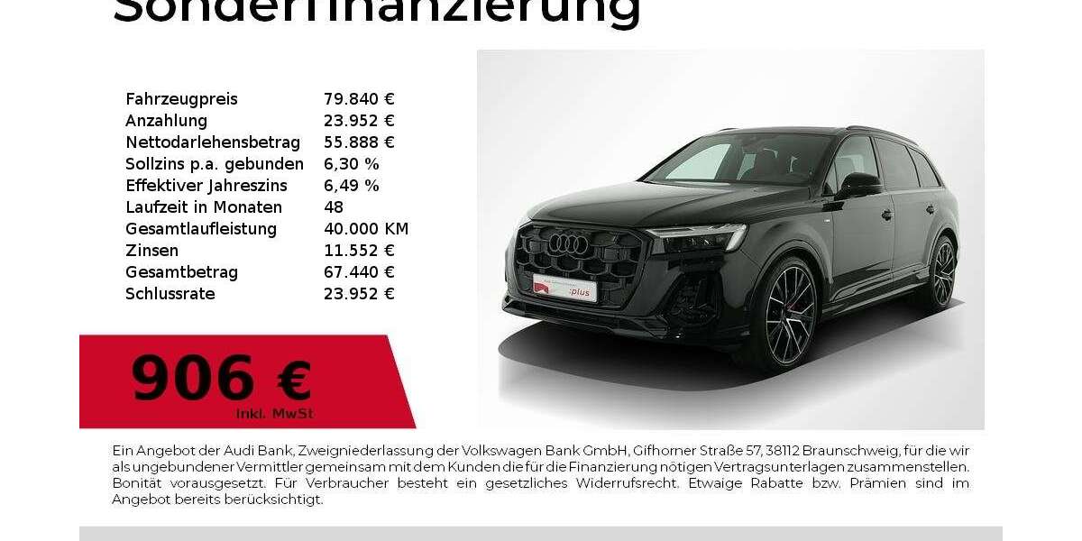 Audi Q7 18.300 km 79.840 &euro; Nürnberg 90411