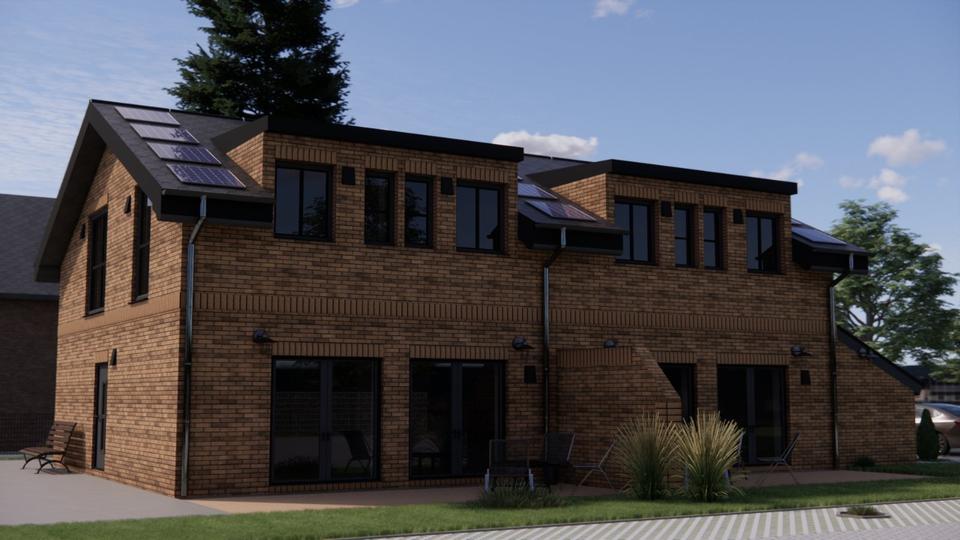 Doppelhaushälfte Büdelsdorf - 5 Zimmer, 120 m&sup2;, 1.590&euro; | Angebot:24572108