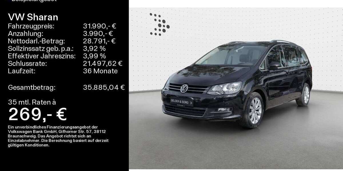 VW Sharan 36.100 km 31.480 &euro; Haßfurt 97437