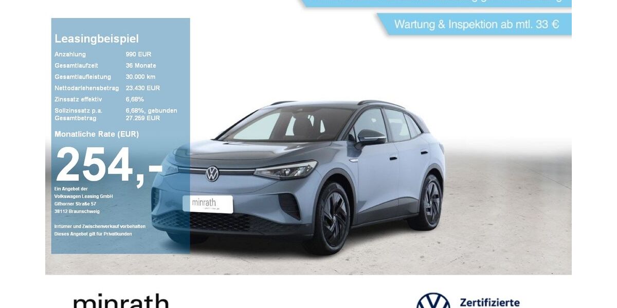 VW ID.4 87.591 km 23.390 &euro; Moers 47441