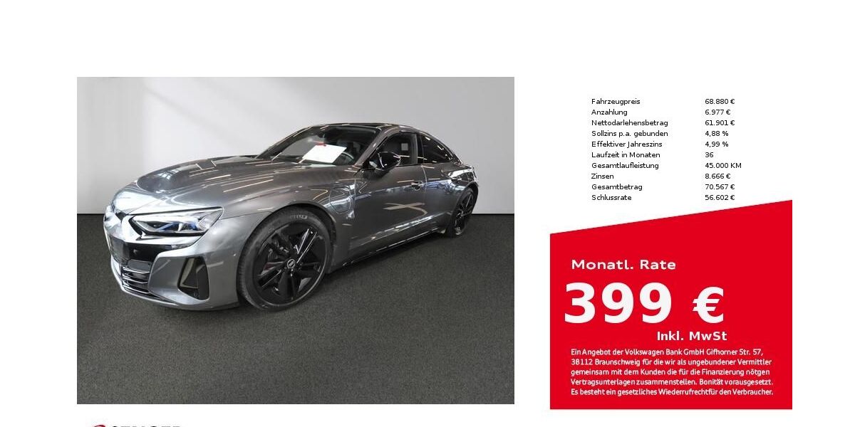 Audi e-tron GT 26.700 km 68.880 &euro; Lübeck 23556