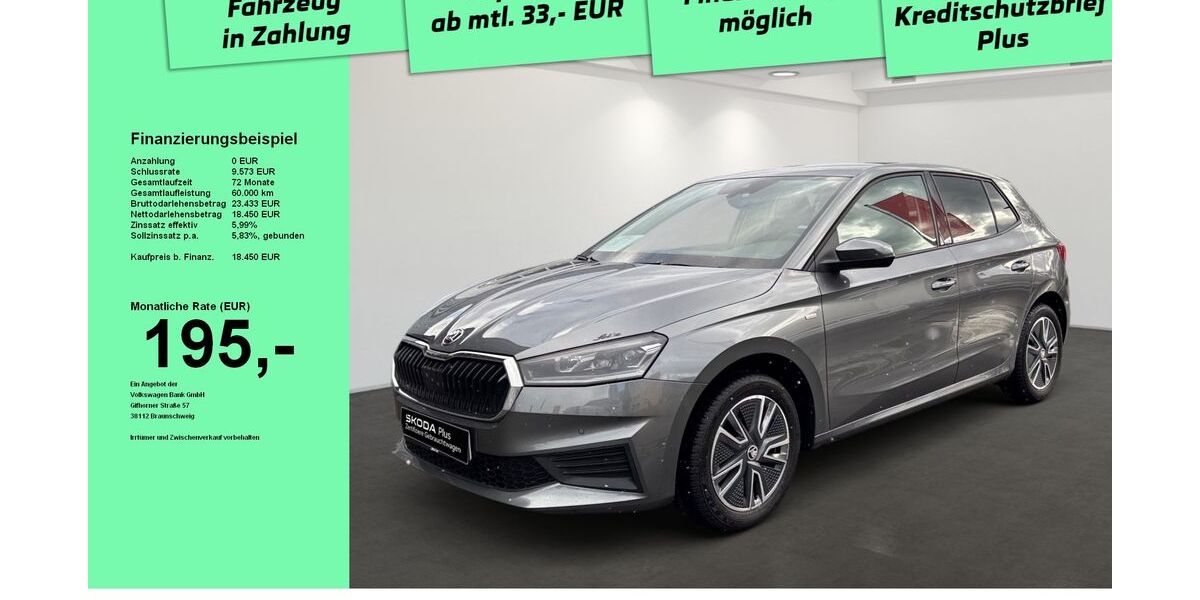 Skoda Fabia 19.300 km 18.450 &euro; Wangen im Allgäu 88239