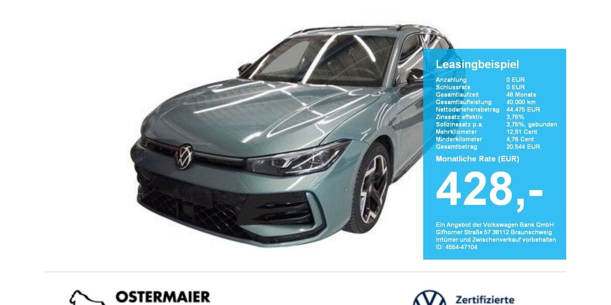 VW Passat Variant 28.780 km 44.475 &euro; Vilsbiburg 84137