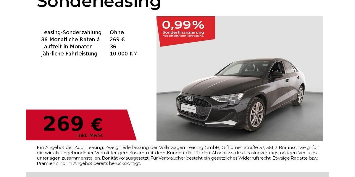 Audi A3 25.995 km 31.980 &euro; Roth 91154