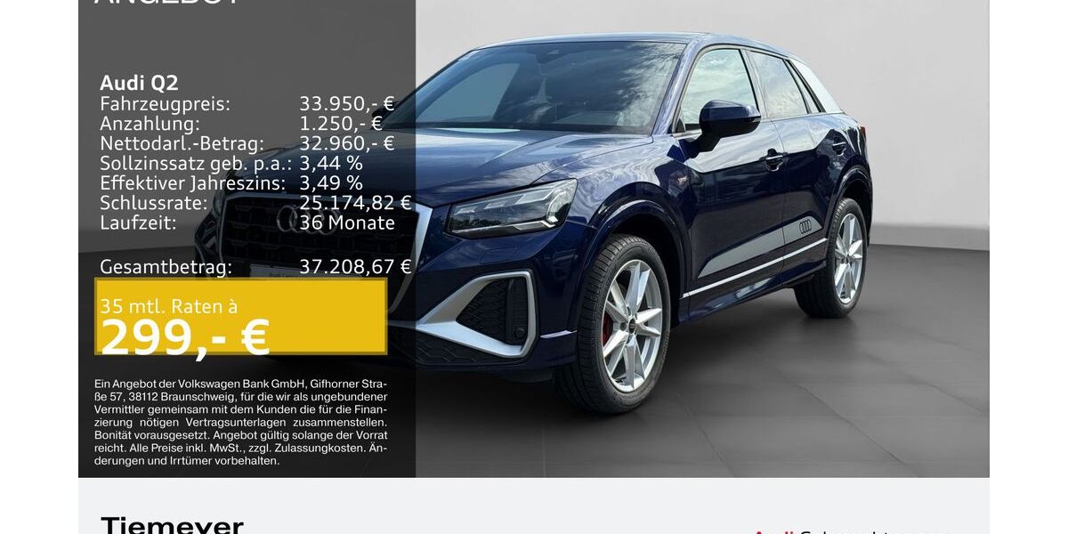 Audi Q2 10.775 km 30.280 &euro; Dorsten 46284