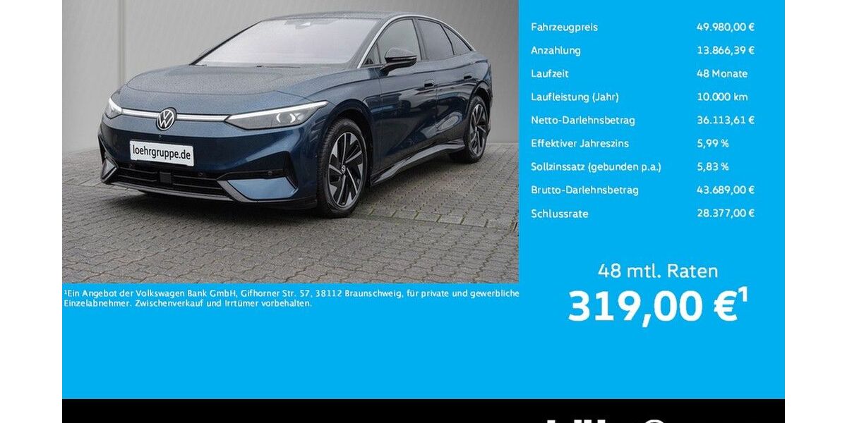 VW ID.7 19.264 km 49.980 &euro; Neuwied 56564