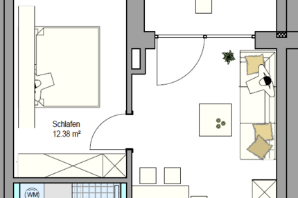 Wohnung Friedrichshafen - 2 Zimmer, 50 m&sup2;, 357.300&euro; | Angebot:27126264