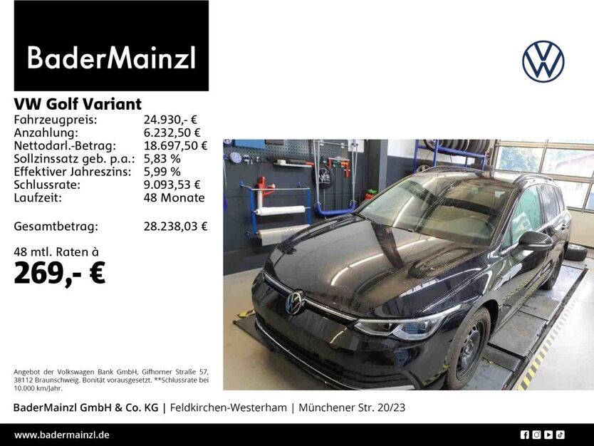 VW Golf 40.500 km 24.930 € Feldkirchen/Westerham 83620