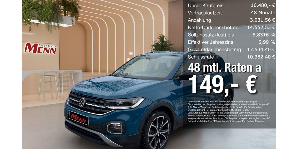 VW T-Cross 63.890 km 16.480 &euro; Siegen 57074