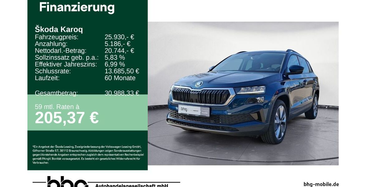 Skoda Karoq 37.024 km 25.360 &euro; Freudenstadt 72250