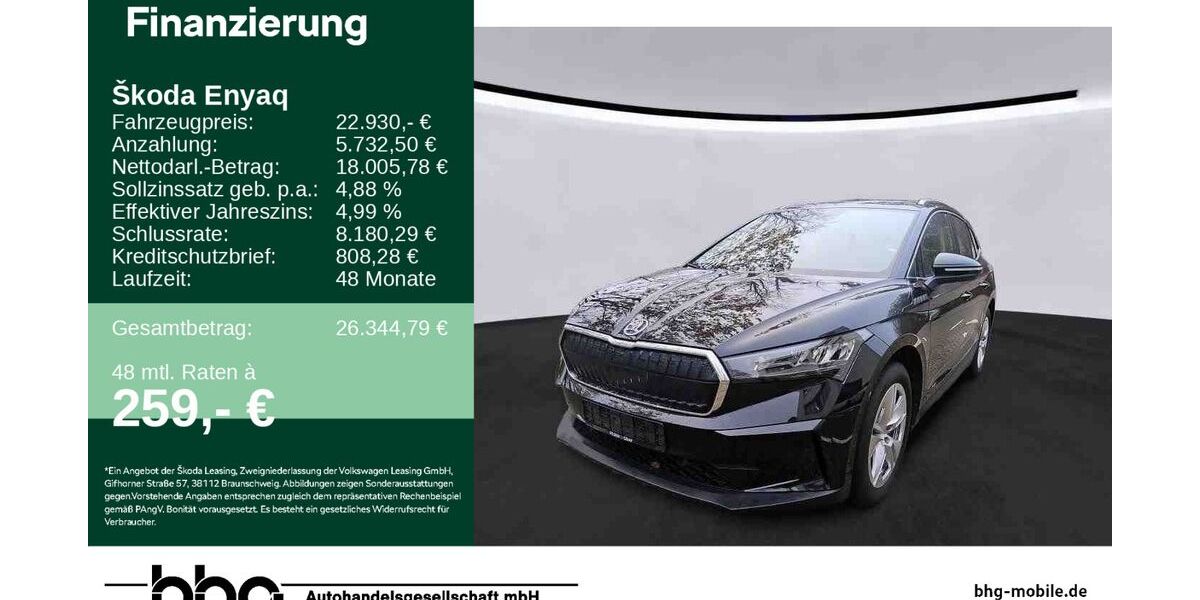 Skoda Enyaq 22.132 km 22.930 &euro; Lörrach 79540