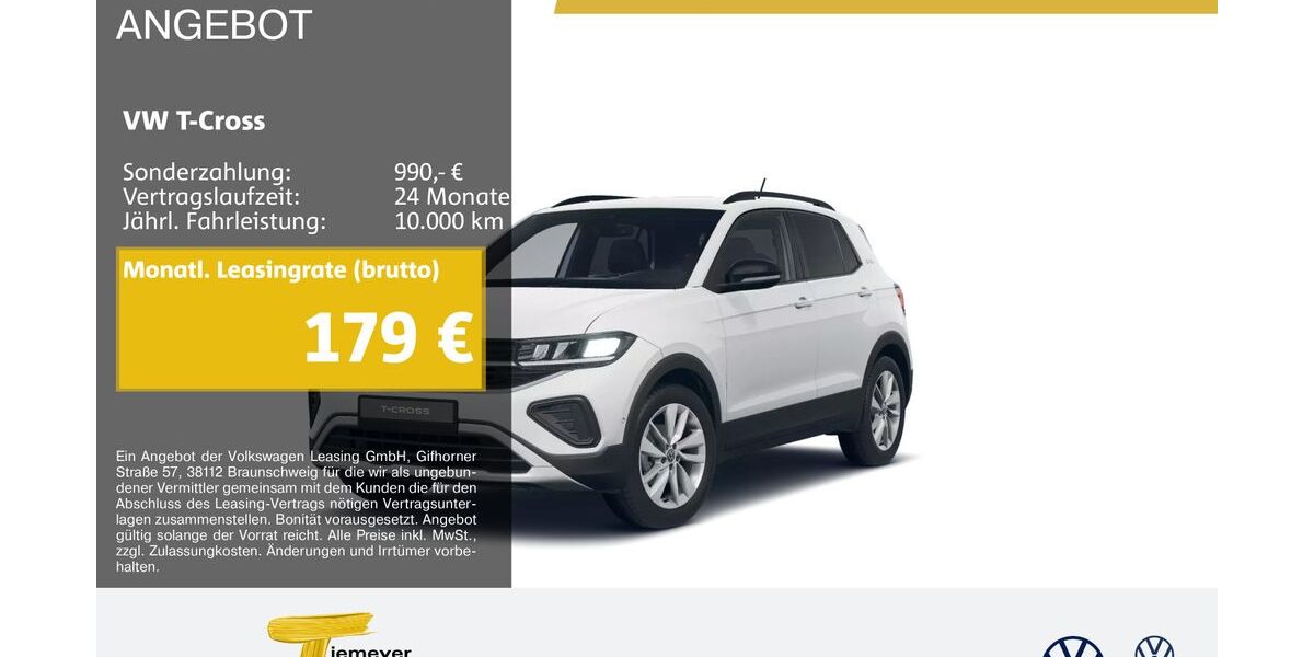 VW T-Cross 22.913 km 22.980 &euro; Castrop-Rauxel 44575