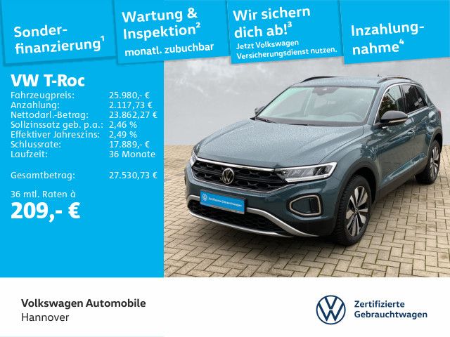 VW T-Roc 6.745 km 25.980 € Hannover 30655