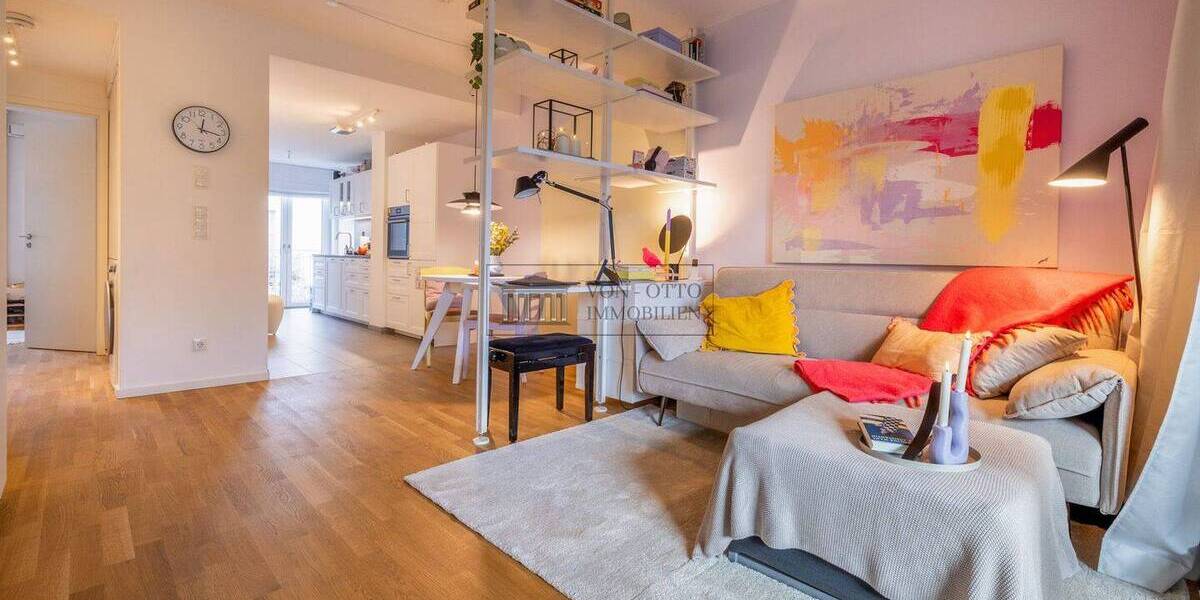 Etagenwohnung Ahrensburg - 2 Zimmer, 59 m&sup2;, 359.000&euro; | Angebot:25939312