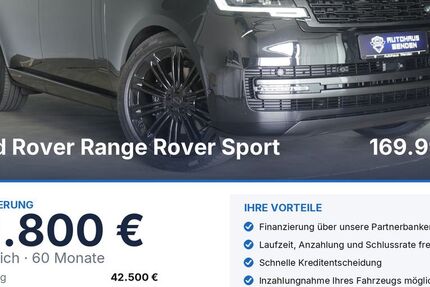 Land Rover Range Rover Sport 4.000 km 172.990 &euro; Braunschweig 38110