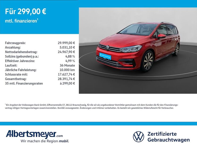 VW Touran 81.895 km 29.999 € Leinefelde-Worbis/DE 37327