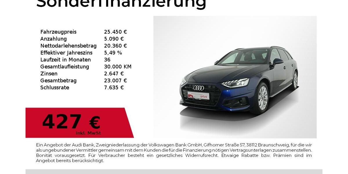 Audi A4 59.600 km 25.450 &euro; Nürnberg 90441