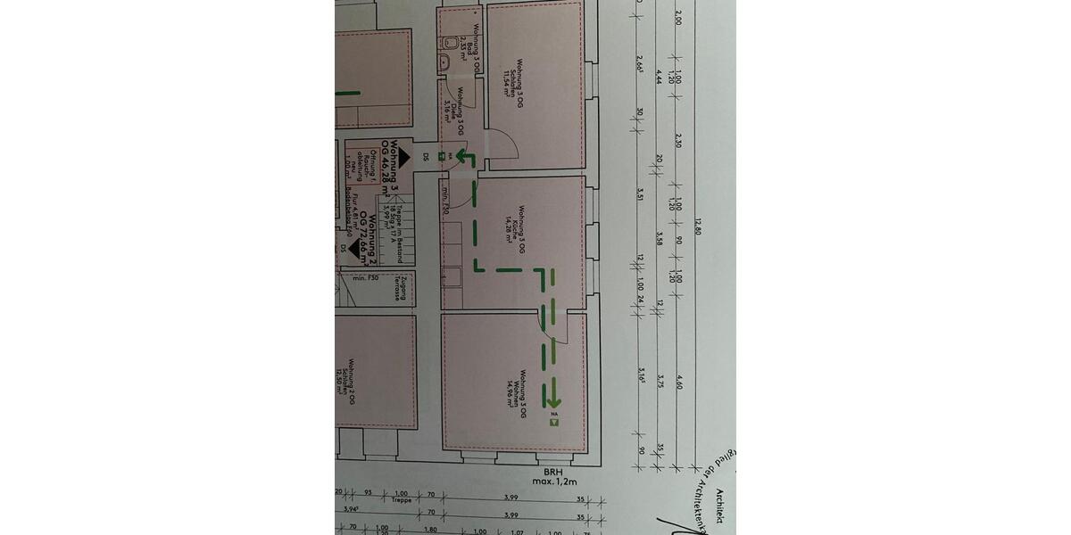 Etagenwohnung Neuötting - 2 Zimmer, 45 m&sup2;, 490&euro; | Angebot:26216409