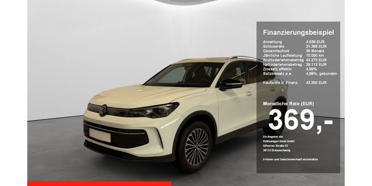 VW Tiguan 18.000 km 43.250 &euro; Regensburg 93055