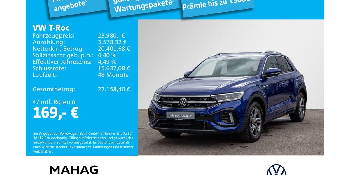 VW T-Roc 24.094 km 22.293 &euro; München 81825