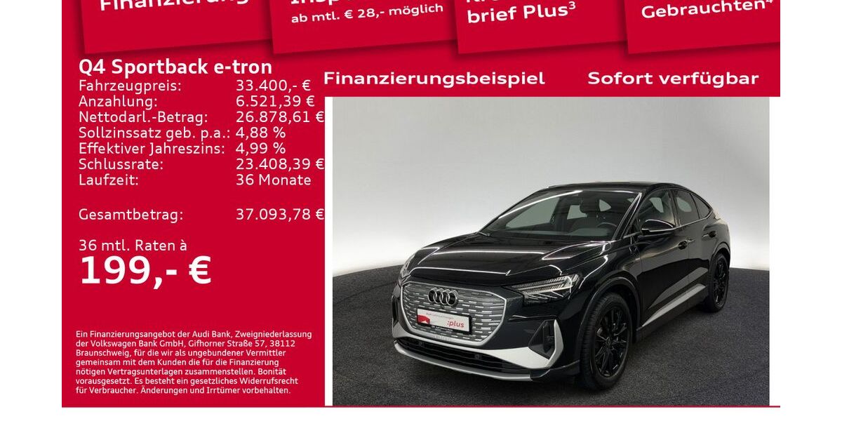 Audi Q4 e-tron 34.600 km 33.400 &euro; Berlin 10587