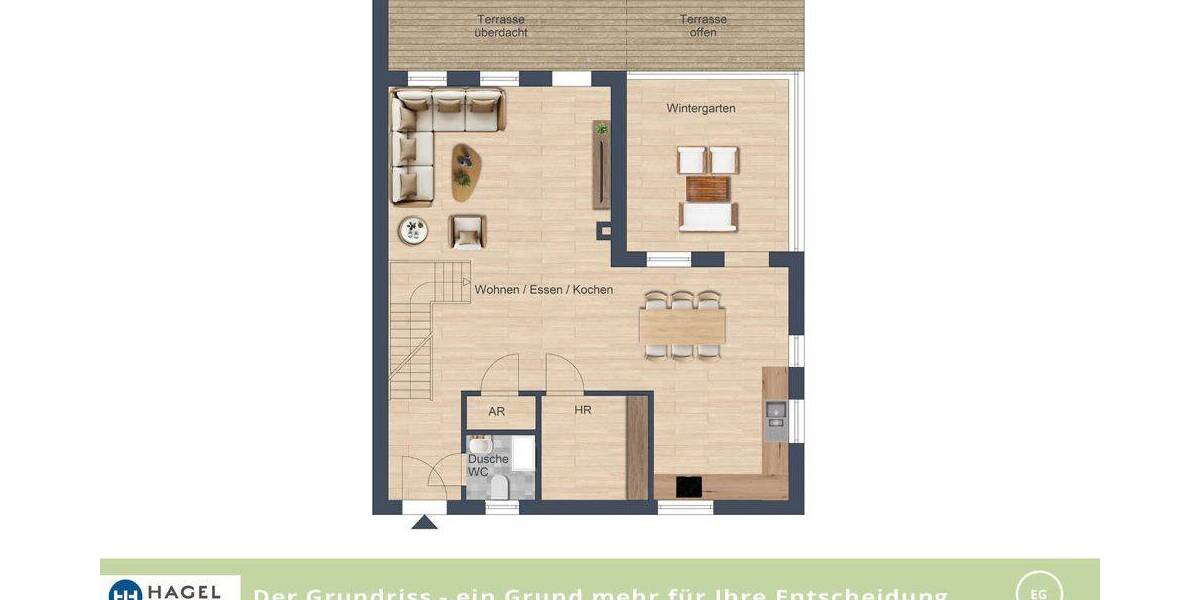 Doppelhaushälfte Hanstedt - 3 Zimmer, 130 m&sup2;, 1.250&euro; | Angebot:26796149