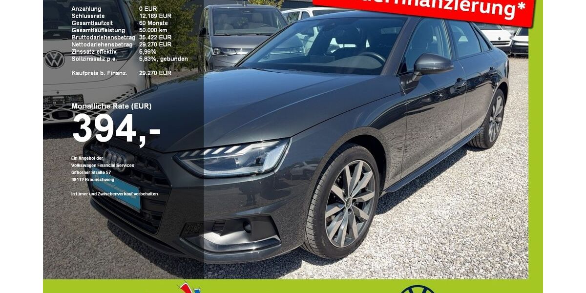 Audi A4 43.174 km 28.390 &euro; Mainburg 84048