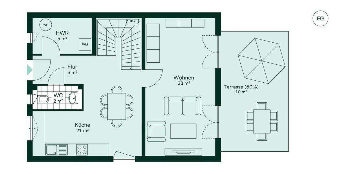 Doppelhaushälfte Großpösna Störmthal - 5 Zimmer, 113 m&sup2;, 576.000&euro; | Angebot:26306564