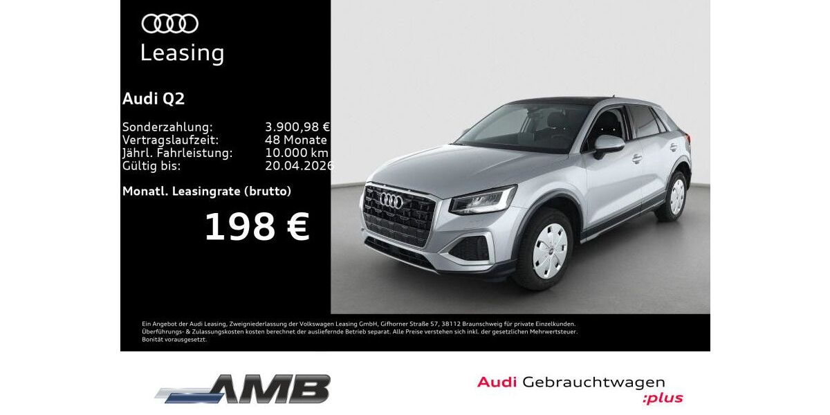 Audi Q2 4.999 km 29.480 &euro; Borna 04552