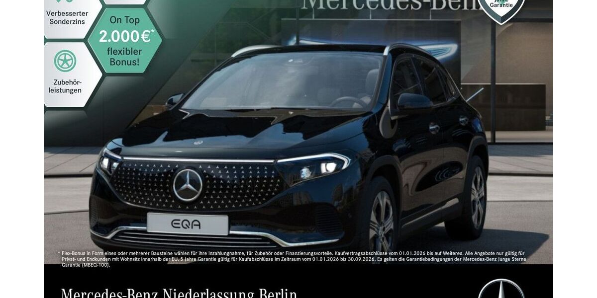 Mercedes-Benz EQA 5.668 km 42.490 &euro; Berlin 10587