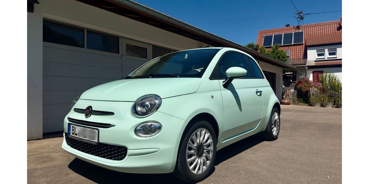 Fiat 500 43.500 km 9.900 &euro; Balingen 72336