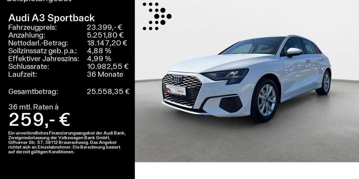 Audi A3 79.800 km 23.399 &euro; Hanau 63452