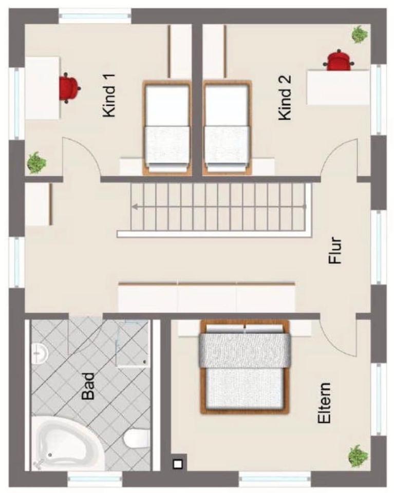 Provisionsfreies Neubau-Einfamilienhaus in moderner Architektur