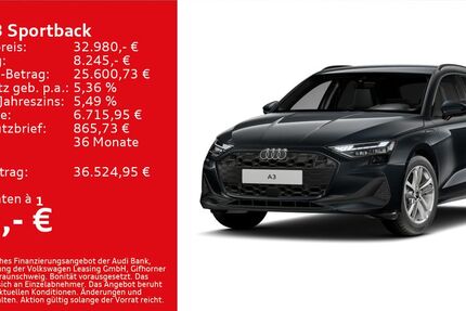 Audi A3 23.500 km 32.980 &euro; Würzburg 97076
